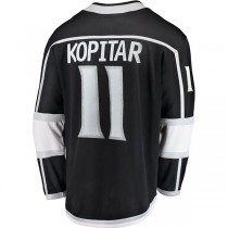 LA.Kings #11 Anze Kopitar Fanatics Branded Breakaway Player Jersey Black Stitched American Hockey Jerseys