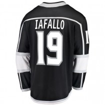 LA.Kings #19 Alex Iafallo Fanatics Branded Youth Breakaway Player Jersey Black Stitched American Hockey Jerseys