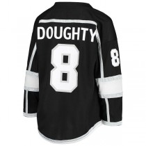 LA.Kings #8 Drew Doughty Home Replica Player Jersey Black Stitched American Hockey Jerseys