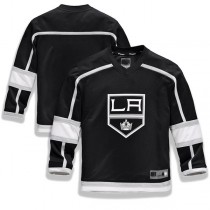 LA.Kings Fanatics Branded Home Replica Blank Jersey Black Stitched American Hockey Jerseys