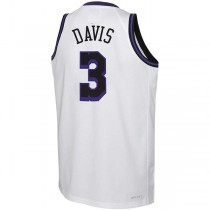 LA.Lakers #3 Anthony Davis 2022-23 Swingman Jersey White City Edition Stitched American Basketball Jersey