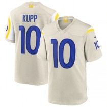 LA.Rams #10 Cooper Kupp Bone Game Jersey Stitched American Football Jersey