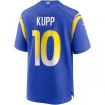 LA.Rams #10 Cooper Kupp Royal Game Jersey Stitched American Football Jersey