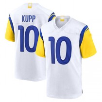 LA.Rams #10 Cooper Kupp White Alternate Game Jersey Stitched American Football Jersey