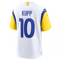 LA.Rams #10 Cooper Kupp White Alternate Player Game Jersey Stitched American Football Jersey