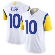 LA.Rams #10 Cooper Kupp White Alternate Vapor Limited Jersey Stitched American Football Jersey