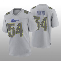 LA.Rams #54 Leonard Floyd Gray Atmosphere Game Jersey Stitched American Football Jerseys