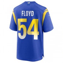 LA.Rams #54 Leonard Floyd Royal Game Jersey Stitched American Football Jerseys