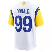 LA.Rams #99 Aaron Donald White Alternate Game Jersey Stitched American Football Jersey