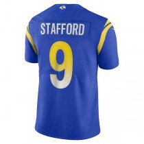LA.Rams #9 Matthew Stafford Royal Vapor Limited Jersey Stitched American Football Jersey