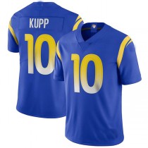 LA. Rams #10 Cooper Kupp Royal Vapor Limited Jersey Stitched American Football Jersey