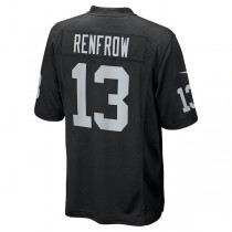 LV.Raiders #13 Hunter Renfrow Black Player Jersey Stitched American Football Jerseys