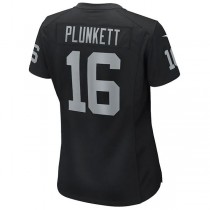 LV. Raiders #16 Jim Plunkett Black Game Retired Player Jersey Stitched American Football Jerseys