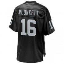 LV. Raiders #16 Jim Plunkett Pro Line Black Retired Team Player Jersey Stitched American Football Jerseys