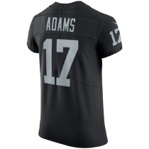 LV. Raiders #17 Davante Adams Black Vapor Elite Jersey Stitched American Football Jerseys