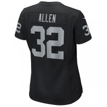 LV. Raiders #32 Marcus Allen Black Game Retired Player Jersey Stitched American Football Jerseys