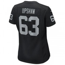 LV. Raiders #63 Gene Upshaw Black Game Retired Player Jersey Stitched American Football Jerseys