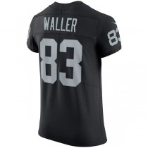 LV. Raiders #83 Darren Waller Black Vapor Elite Jersey Stitched American Football Jerseys