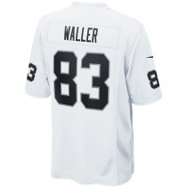 LV. Raiders #83 Darren Waller White Game Jersey Stitched American Football Jerseys