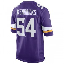MN.Vikings #54 Eric Kendricks Purple Game Jersey Stitched American Football Jerseys