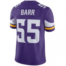 MN.Vikings #55 Anthony Barr Purple Vapor Untouchable Limited Player Jersey Stitched American Football Jerseys