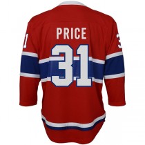 M.Canadiens #31 Carey Price Home Replica Player Jersey Red Stitched American Hockey Jerseys