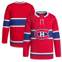 M.Canadiens Home Primegreen Authentic Pro Jersey Red Stitched American Hockey Jerseys