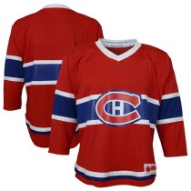 M.Canadiens Toddler Home Replica Jersey Red Stitched American Hockey Jerseys