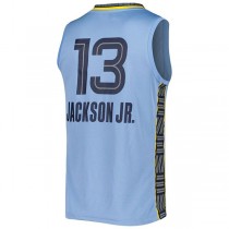 M.Grizzlies #13 Jaren Jackson Jr. Fanatics Branded 2022-23 Fast Break Replica Player Jersey - Statement Edition Light Blue Stitched American Basketball Jersey
