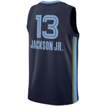 M.Grizzlies #13 Jaren Jackson Swingman Team Icon Edition Navy Stitched American Basketball Jersey