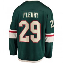 M.Wild #29 Marc-Andre Fleury Fanatics Branded Home Breakaway Player Jersey Green Stitched American Hockey Jerseys