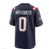 NE.Patriots #0 JuJu Smith-Schuster Game Player Jersey - Navy Stitched American Football Jerseys