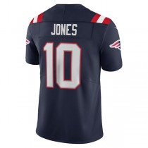NE.Patriots #10 Mac Jones Navy Vapor Limited Jersey Stitched American Football Jerseys