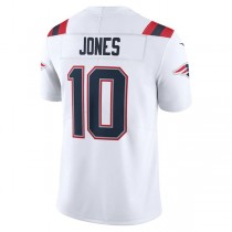 NE.Patriots #10 Mac Jones White Vapor Limited Jersey Stitched American Football Jerseys