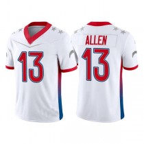 NE.Patriots #13 Keenan Allen 2022 White Pro Bowl Stitched Jersey-1 American Football Jerseys