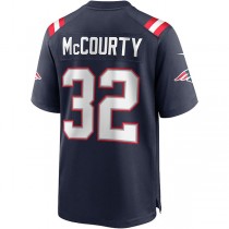 NE.Patriots #32 Devin McCourty Navy Game Jersey Stitched American Football Jerseys