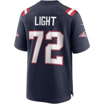NE.Patriots #72 Matt Light Navy Game Retired Player Jersey Stitched American Football Jerseys