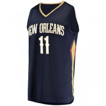 NO.Pelicans #11 Dyson Daniels Fanatics Branded 2022 Draft First Round Pick Fast Break Replica Player Jersey Navy Stitched American Basketball Jersey