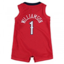 NO.Pelicans #1 Zion Williamson Infant Replica Jersey Red Stitched American Basketball Jersey