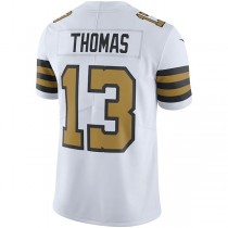 NO.Saints #13 Michael Thomas White Vapor Untouchable Color Rush Limited Player Jersey Stitched American Football Jersey