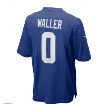 NY.Giants #0 Darren Waller Game Jersey - Royal Stitched American Football Jerseys