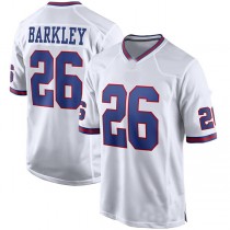 NY.Giants #26 Saquon Barkley White Alternate Game Jersey Stitched American Football Jerseys