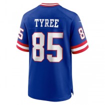 NY.Giants #85 David Tyree Royal Classic Retired Player Game Jersey Stitched American Football Jerseys