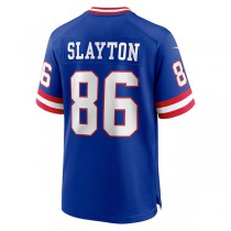 NY.Giants #86 Darius Slayton Royal Classic Player Game Jersey Stitched American Football Jerseys