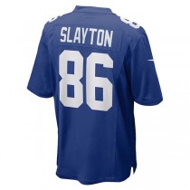 NY.Giants #86 Darius Slayton Royal Game Jersey Stitched American Football Jerseys