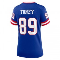 NY.Giants #89 Kadarius Toney Royal Classic Player Game Jersey Stitched American Football Jerseys