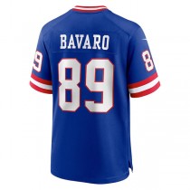 NY.Giants #89 Mark Bavaro Royal Classic Retired Player Game Jersey Stitched American Football Jerseys