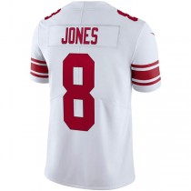 NY.Giants #8 Daniel Jones White Vapor Limited Jersey Stitched American Football Jerseys