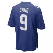 NY.Giants #9 Graham Gano Royal Team Game Player Jersey Stitched American Football Jerseys