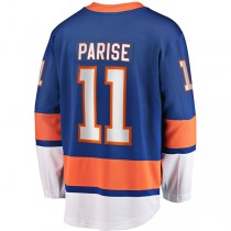 NY.Islanders #11 Zach Parise Fanatics Branded Home Breakaway Player Jersey Royal Stitched American Hockey Jerseys